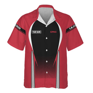 Railspirit  Personalized  Canadian Pacific Kansas City Hawaiian Shirt  Stress Is Caused By Not Having Enough Trains CPKC Shirt All Over Print