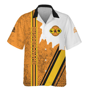 Railspirit Personalized Genesee & Wyoming Inc Railroad Hawaiian Shirt All Over Printed Unisex Shirt