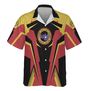 Railspirit Personalized Florida East Coast Railway Hawaiian Shirt Strong Line Style Train Unisex Shirt All Over Print