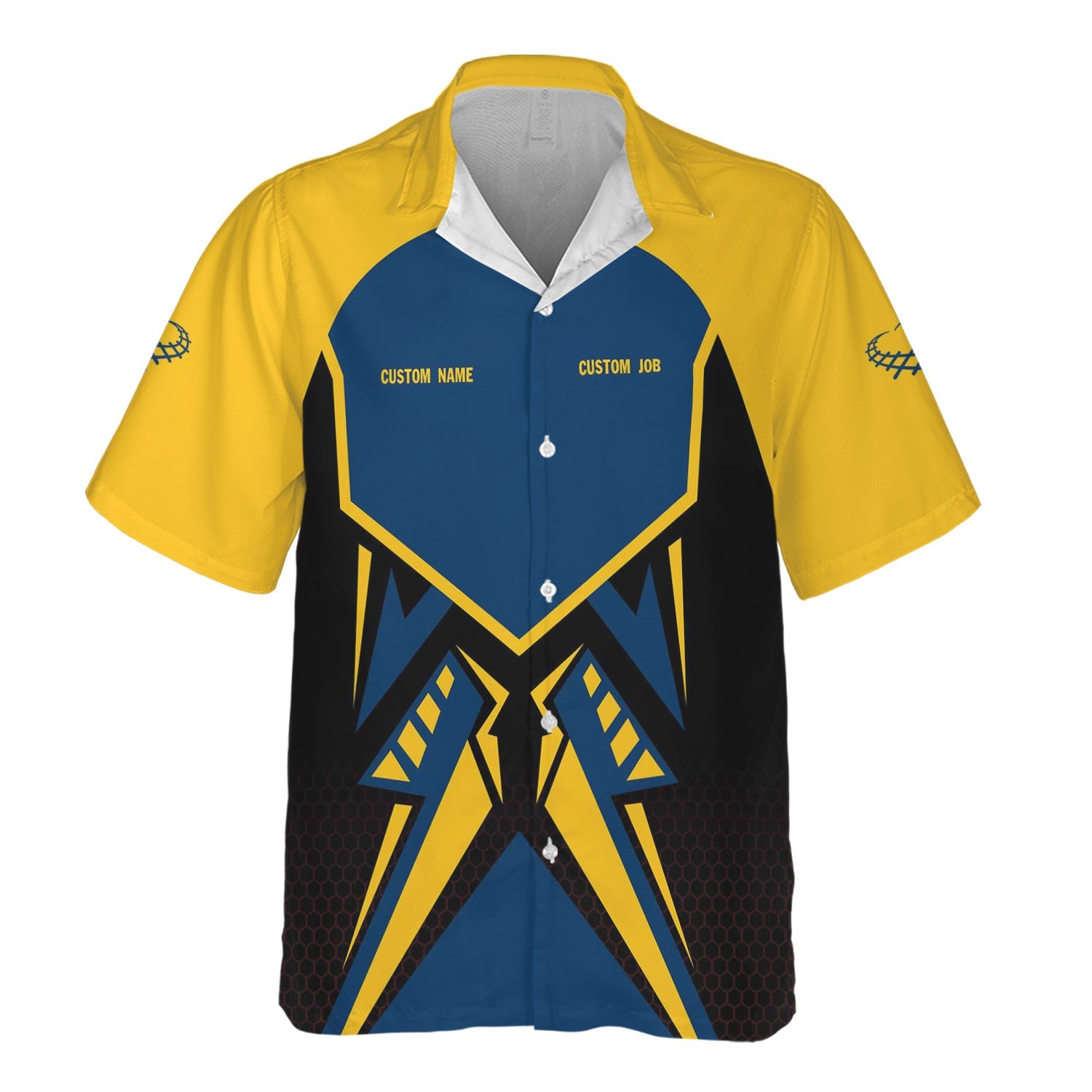 Railspirit Personalized Alaska Railroad Hawaiian Shirt Vibriant Style with Custom Position Train Shirt