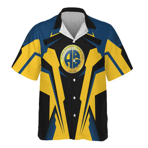 Railspirit Personalized Alaska Railroad Hawaiian Shirt Strong Line Style Train Unisex Shirt All Over Print