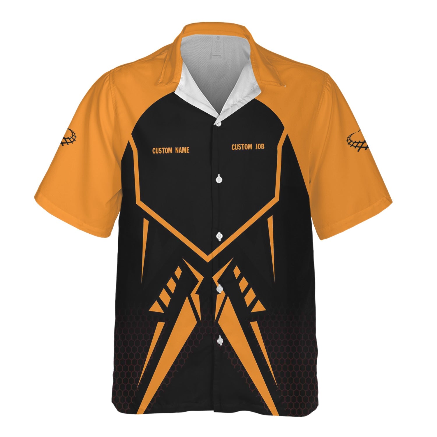 Railspirit Personalized Genesee & Wyoming Inc. Railroad Hawaiian Shirt Vibriant Style with Custom Position Train Shirt