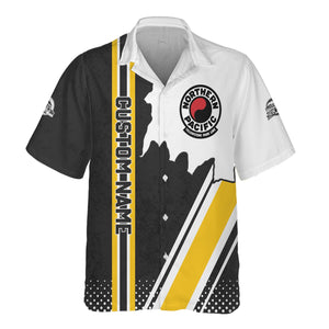 Railspirit Personalized Northern Pacific Railway Hawaiian Shirt All Over Printed Unisex Shirt