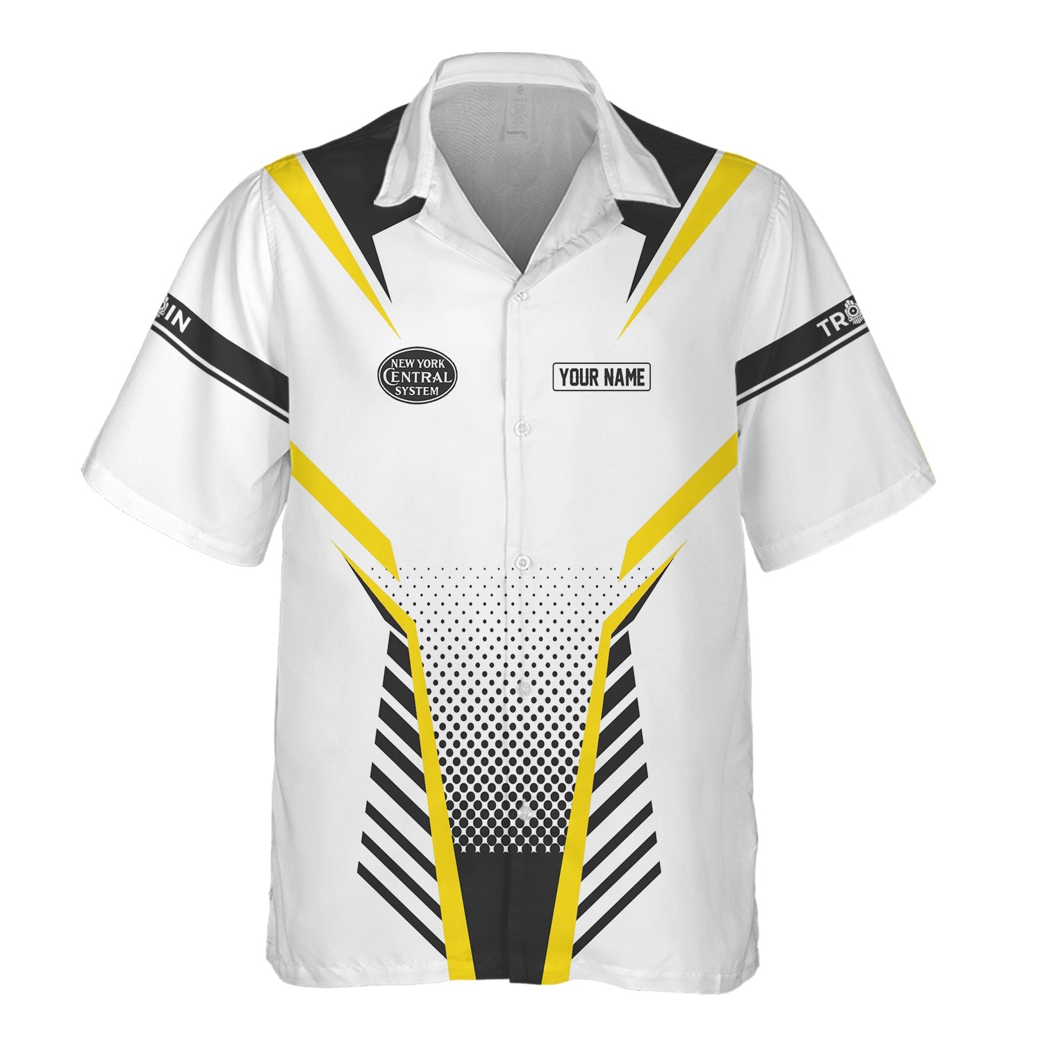 Railspirit Personalized New York Central Railroad Hawaiian Shirt Unisex Train Shirt All Over Print