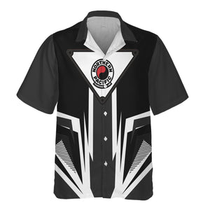 Railspirit Northern Pacific Railway Hawaiian Shirt Bold Graphic Style All Over Printed Shirt