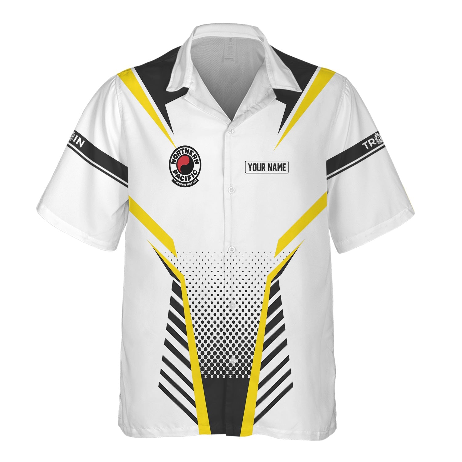 Railspirit Personalized Northern Pacific Railway Hawaiian Shirt Unisex Train Shirt All Over Print