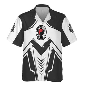 Railspirit Personalized Northern Pacific Railway Hawaiian Shirt Railway Trainspotter Style Shirt Gift Idea For Foamers