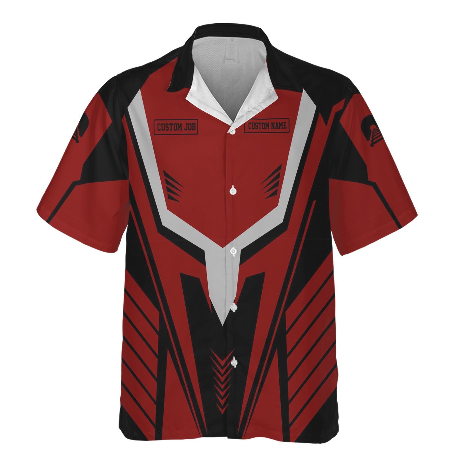 Railspirit Personalized Great Northern Railway Hawaiian Shirt Workwear-Inspired with Custom Position GNR Train Shirt