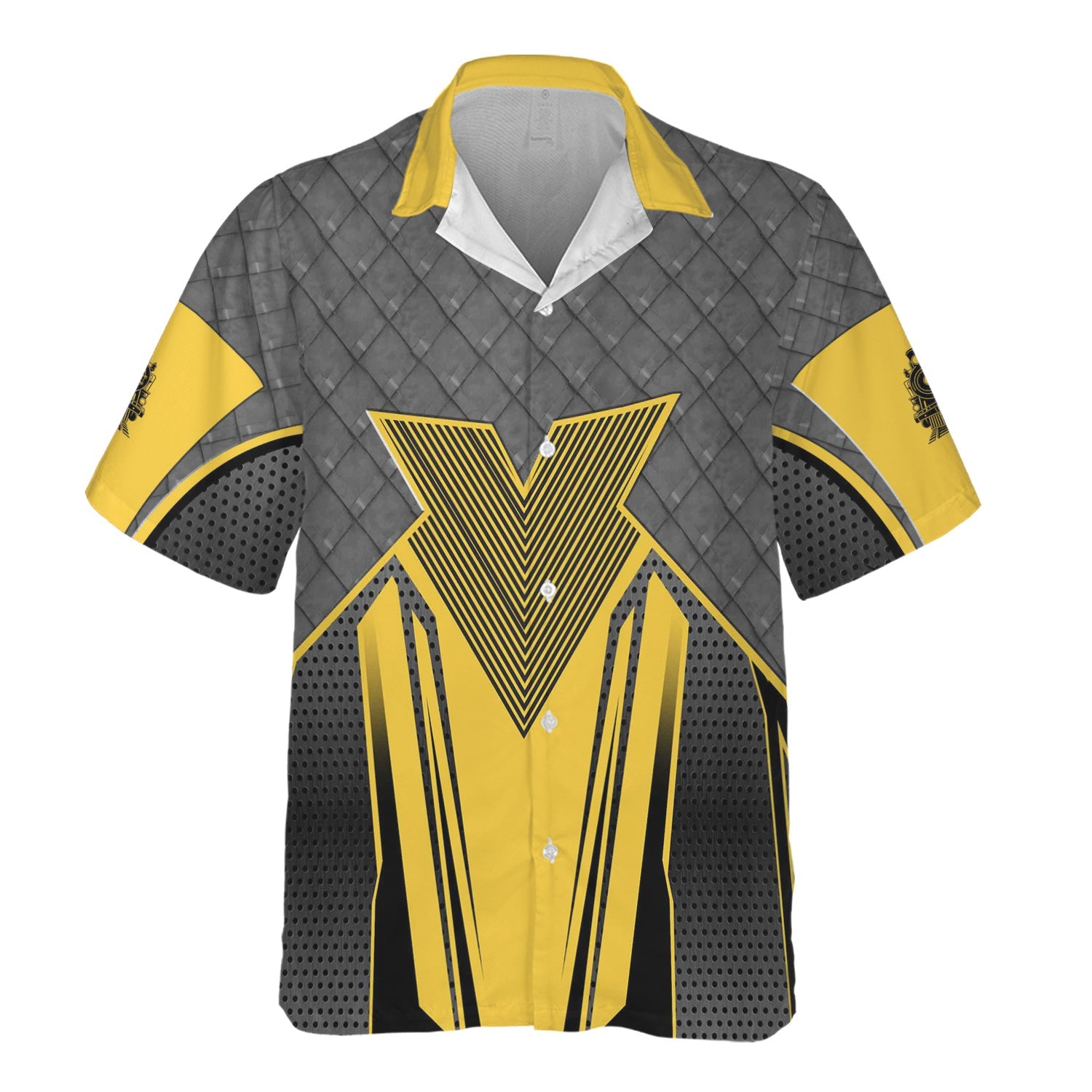 Railspirit Personalized Erie Railroad Hawaiian Shirt Rugged Steel Vibes Train Shirt All Over Print