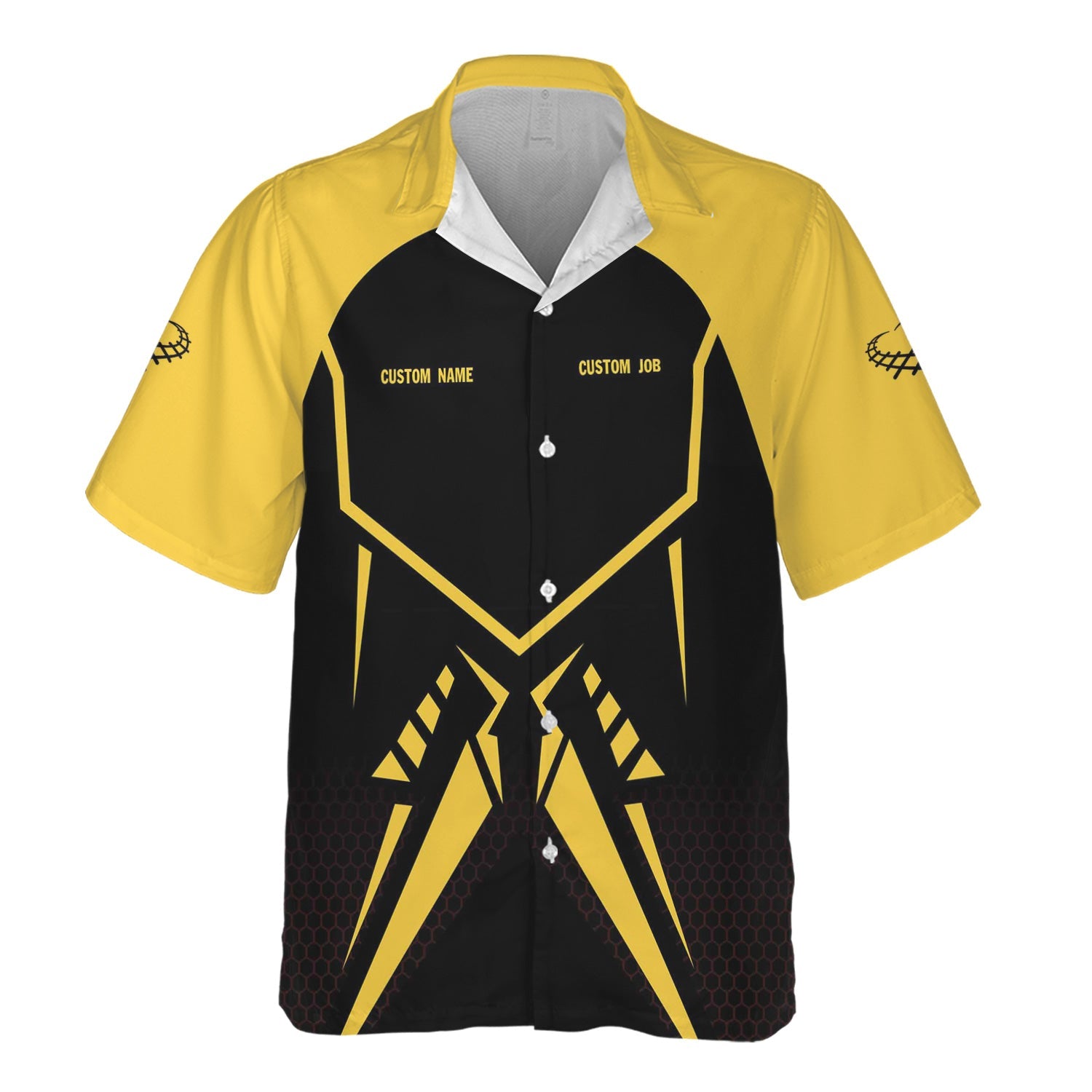 Railspirit Personalized Erie Railroad Hawaiian Shirt Vibriant Style with Custom Position Train Shirt