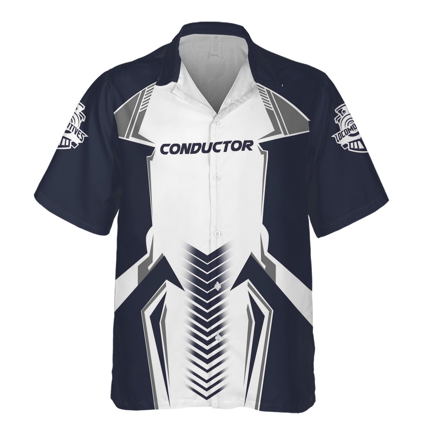 Railspirit Personalized Chessie System Railroad Hawaiian Shirt Standout Style with Custom Position Train Shirt