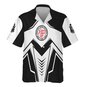 Railspirit Personalized Atlantic Coast Line Railroad Hawaiian Shirt Railway Trainspotter Style Shirt Gift Idea For Foamers