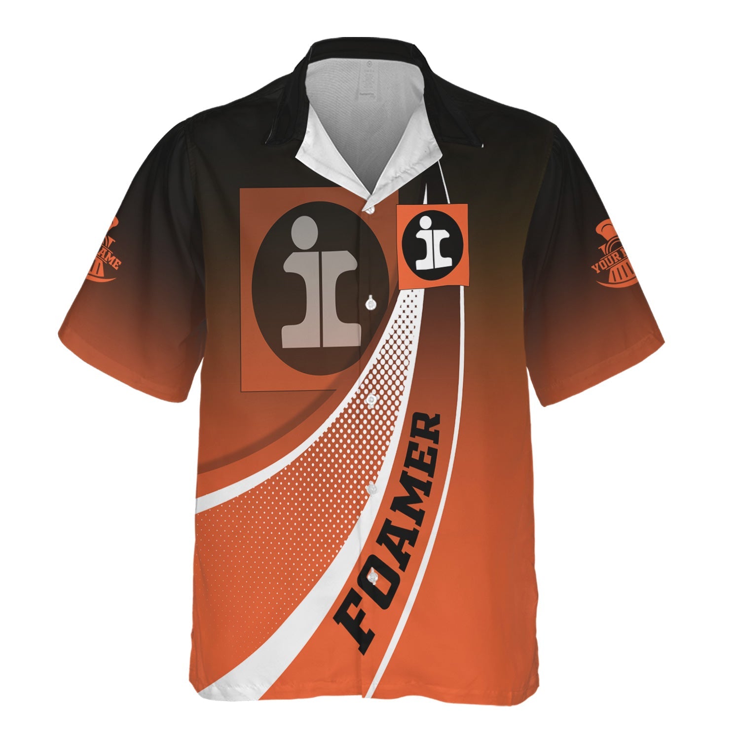 Railspirit Personalized Illinois Central Railroad Hawaiian Shirt Railway-Themed Style Shirt Gift Idea For Trainspotter