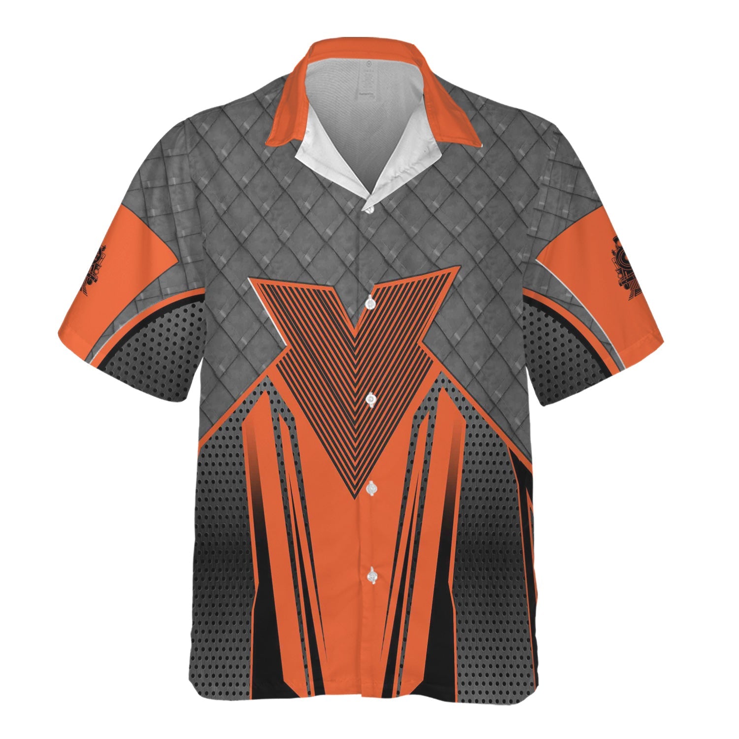 Railspirit Personalized Illinois Central Railroad Hawaiian Shirt Rugged Steel Vibes Train Shirt All Over Print