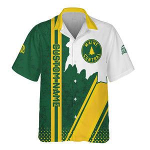 Railspirit Personalized Maine Central Railroad Hawaiian Shirt All Over Printed Unisex Shirt