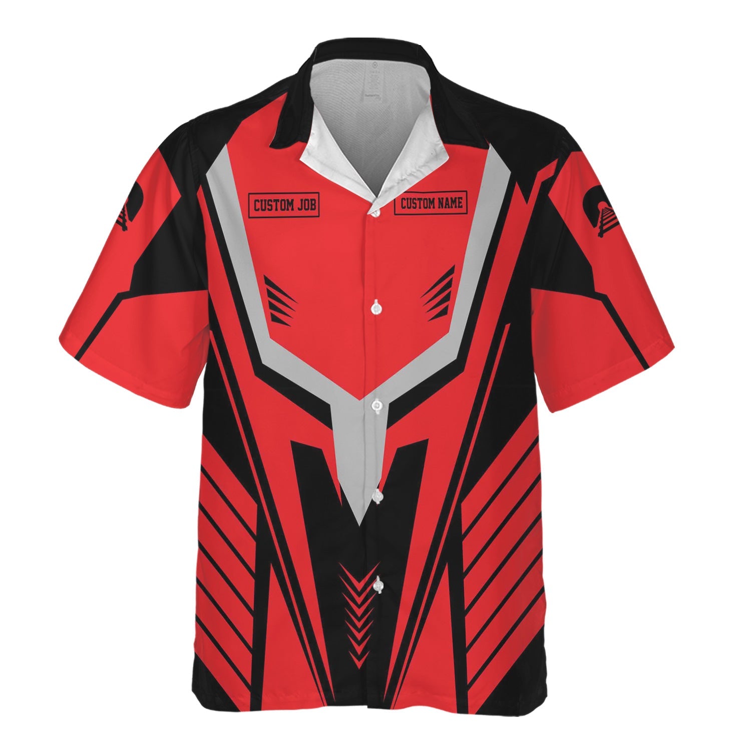 Railspirit Personalized Chicago, Milwaukee, St. Paul and Pacific Railroad Hawaiian Shirt Workwear-Inspired Custom Position Milwaukee Road Train Shirt