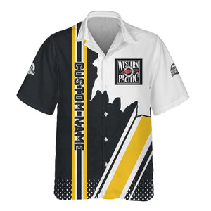 Railspirit Personalized Western Pacific Railroad Hawaiian Shirt All Over Printed Unisex Shirt