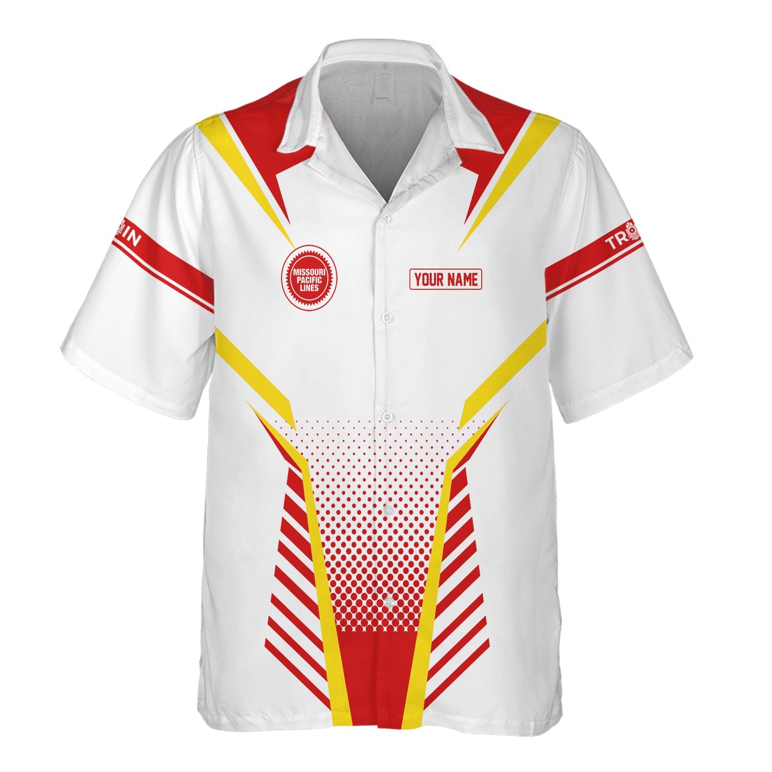 Railspirit Personalized Missouri Pacific Railroad Hawaiian Shirt Unisex Train Shirt All Over Print