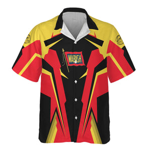 Railspirit Personalized Wabash Railroad Hawaiian Shirt Strong Line Style Train Unisex Shirt All Over Print