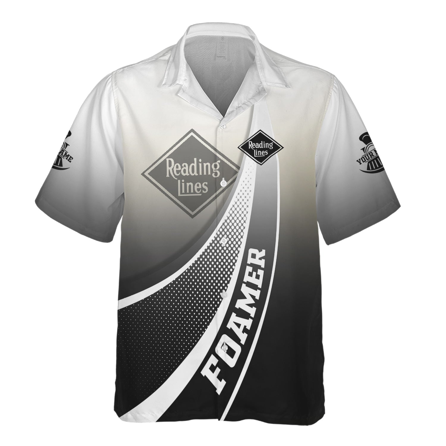 Railspirit Personalized Reading Railroad Hawaiian Shirt Railway-Themed Style Shirt Gift Idea For Trainspotter