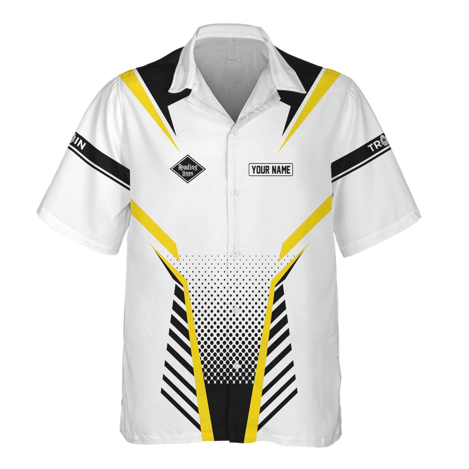 Railspirit Personalized Reading Railroad Hawaiian Shirt Unisex Train Shirt All Over Print