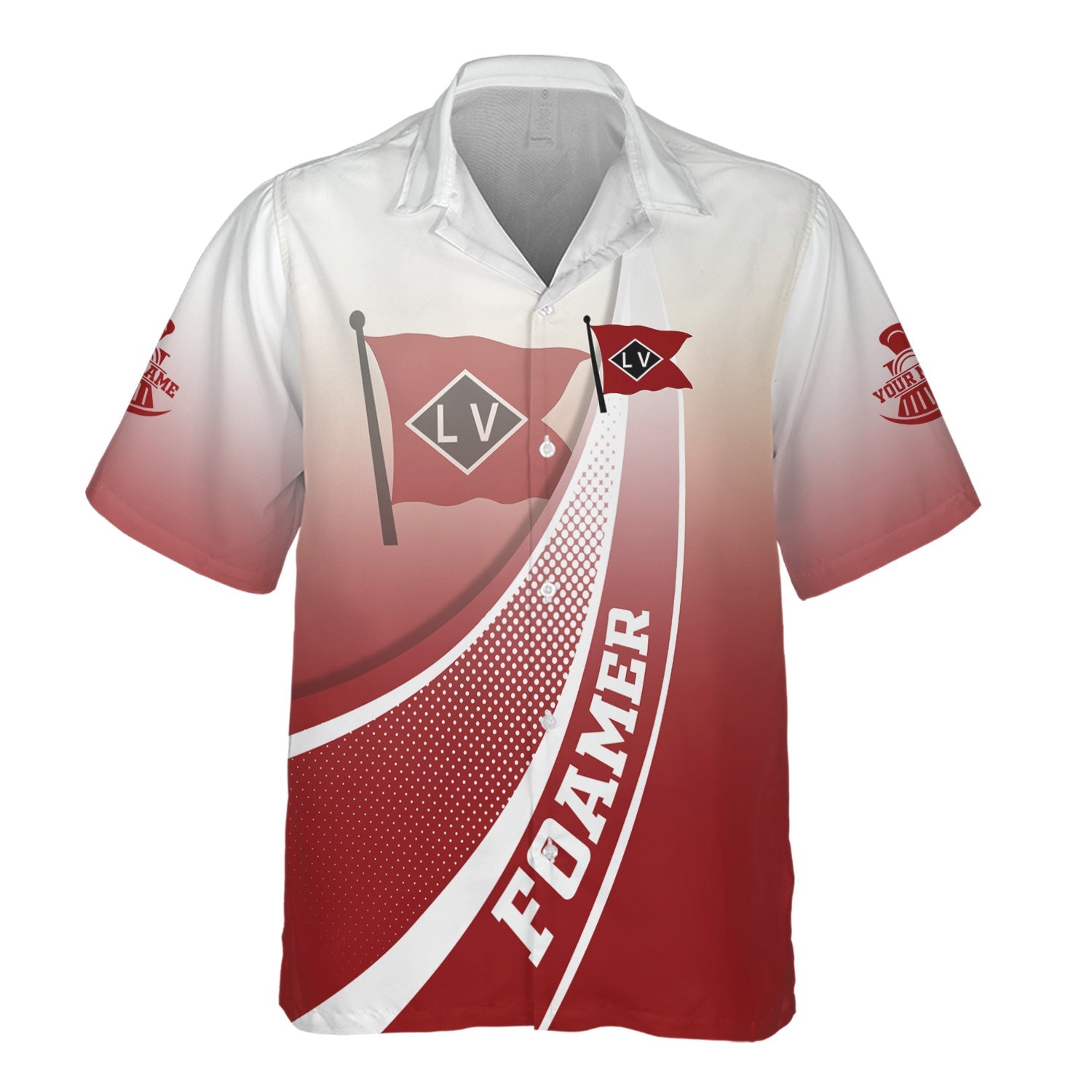 Railspirit Personalized Lehigh Valley Railroad Hawaiian Shirt Railway-Themed Style Shirt Gift Idea For Trainspotter