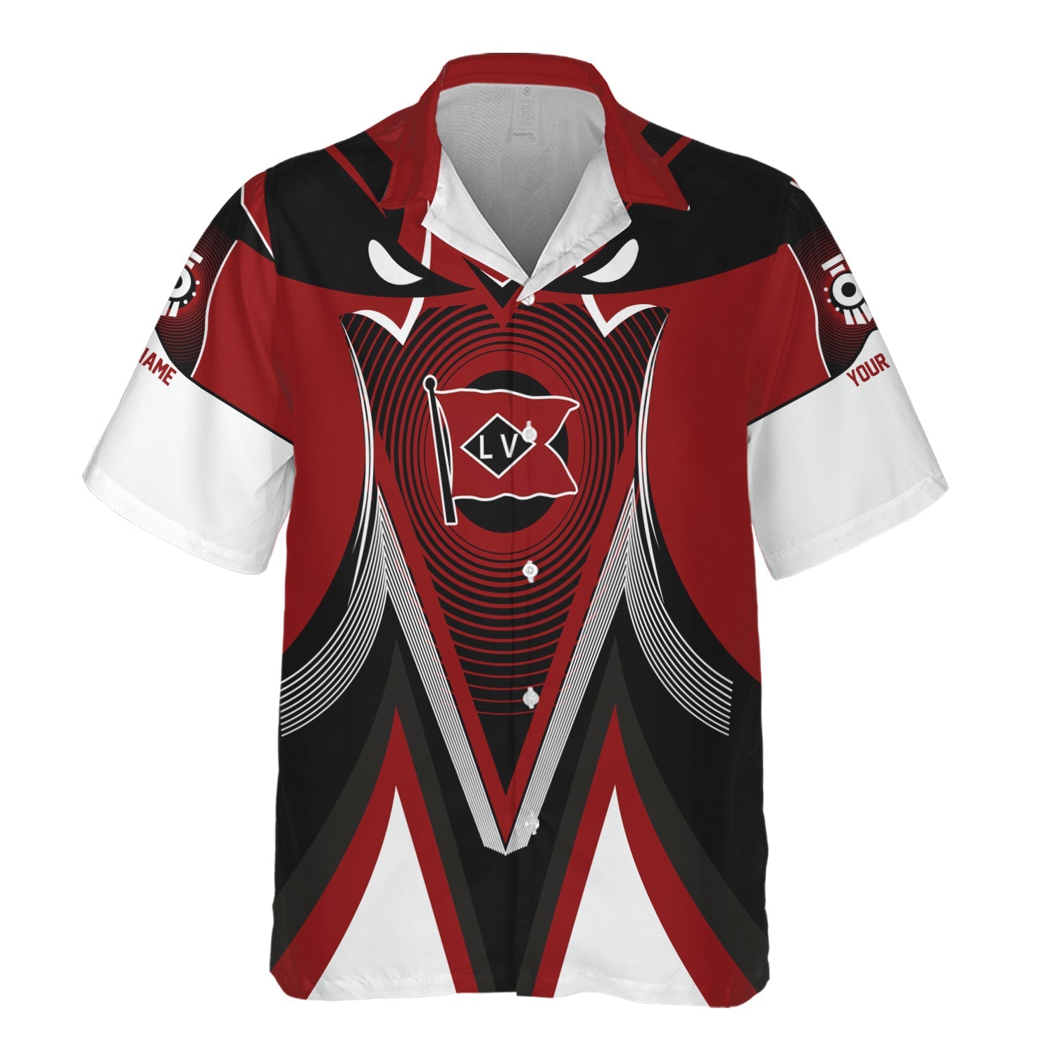 Railspirit Personalized Lehigh Valley Railroad Hawaiian Shirt Vibrant Graphic Pattern Shirt For Train Enthusiasts