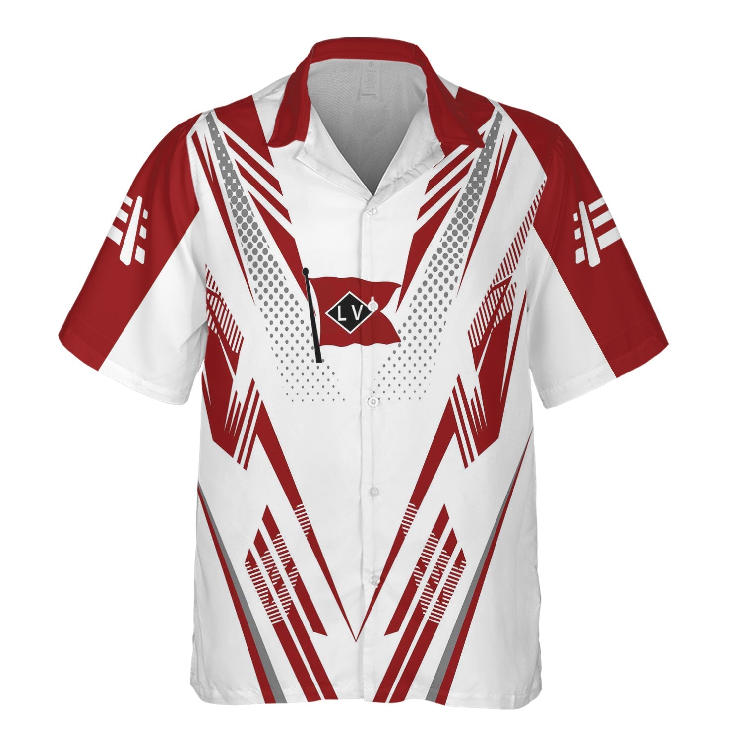 Railspirit Personalized Lehigh Valley Railroad Hawaiian Shirt Railroad Tribute Design Train Shirt for Train Lovers