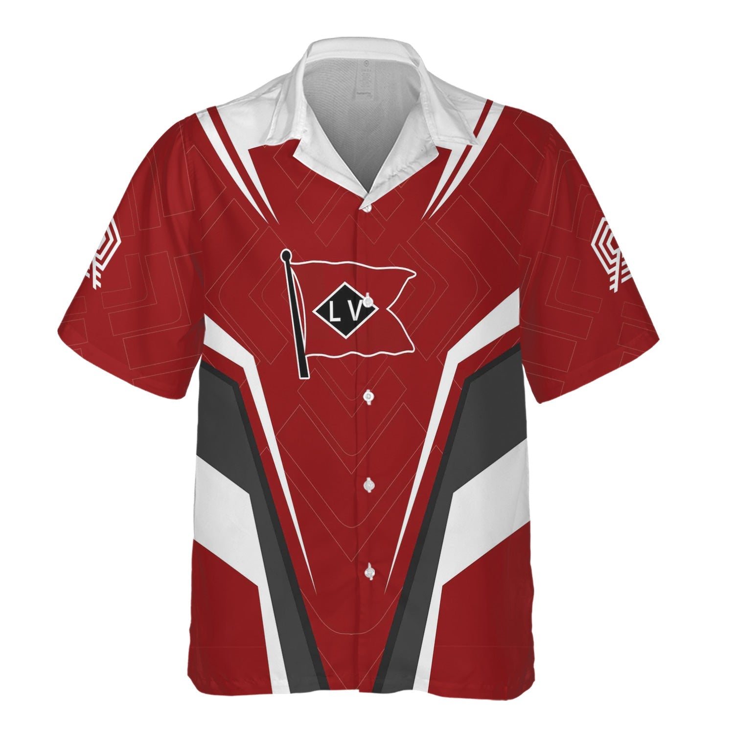 Railspirit Personalized Lehigh Valley Railroad Hawaiian Shirt Railway Inspired Apparel Train Shirt For Train Lovers