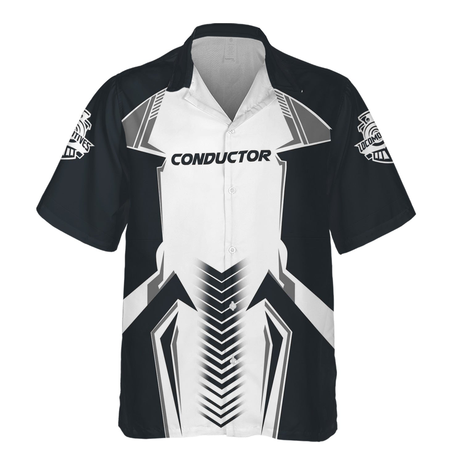 Railspirit Personalized Western Pacific Railroad Hawaiian Shirt Standout Style with Custom Position Train Shirt