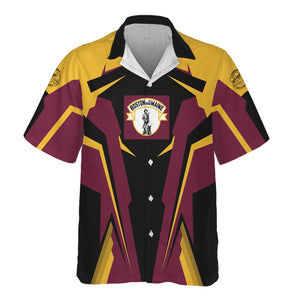 Railspirit Personalized Boston and Maine Railroad Hawaiian Shirt Strong Line Style Train Unisex Shirt All Over Print