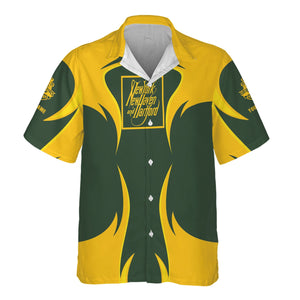 Railspirit Personalized New York, New Haven and Hartford Railroad Hawaiian Shirt Flame Style New Haven Railroad Shirt For Steam Engine Addict