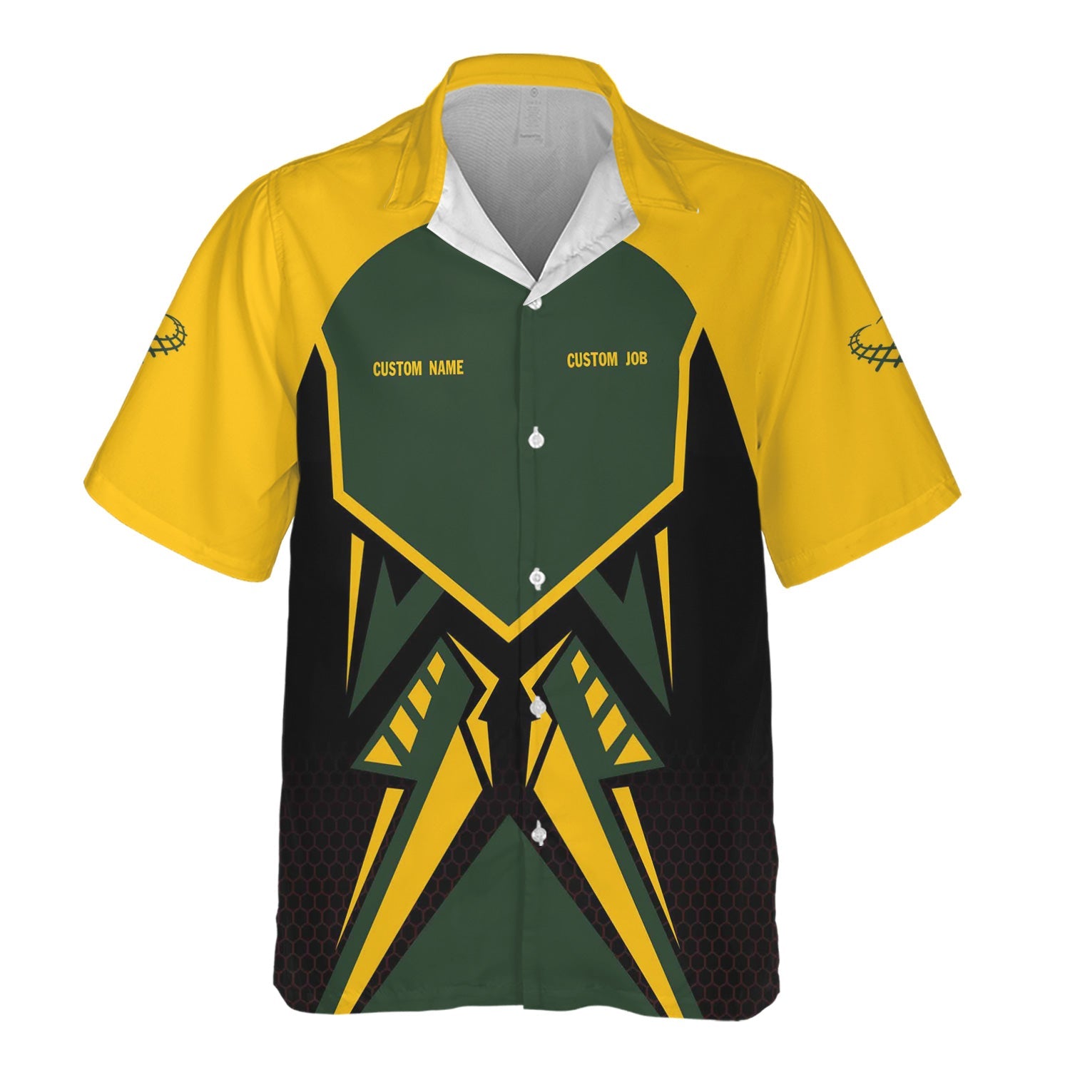 Railspirit Personalized New York, New Haven and Hartford Railroad Hawaiian Shirt Vibriant Style with Custom Position New Haven Railroad Train Shirt