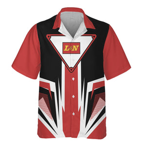 Railspirit Louisville and Nashville Railroad Hawaiian Shirt Bold Graphic Style L&N All Over Printed Shirt