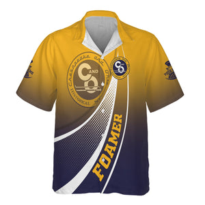 Railspirit Personalized Chesapeake and Ohio Railway Hawaiian Shirt Railway-Themed Style C&O Shirt Gift Idea For Trainspotter