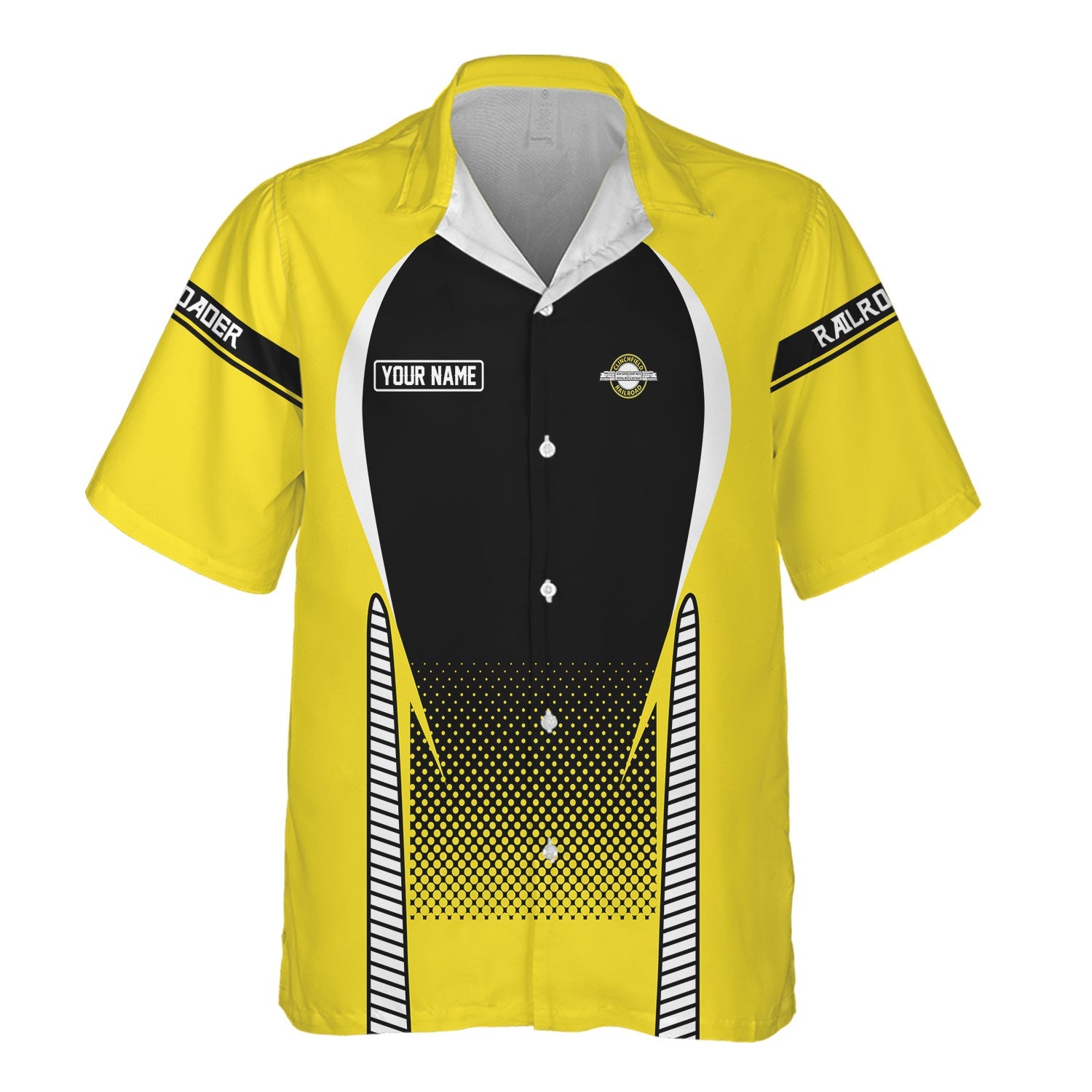 Railspirit  Personalized  Clinchfield Railroad Hawaiian Shirt  Stress Is Caused By Not Having Enough Trains  Shirt All Over Print