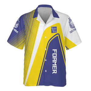 Railspirit Personalized New York, Chicago and St. Louis Railroad Hawaiian Shirt Vibrant Striking Style Nickel Plate Road Shirt For Rail Enthusiasts