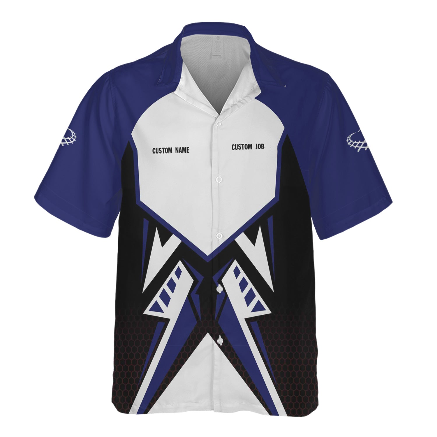 Railspirit Personalized B&O Great States Railroad Hawaiian Shirt Vibriant Style with Custom Position Train Shirt