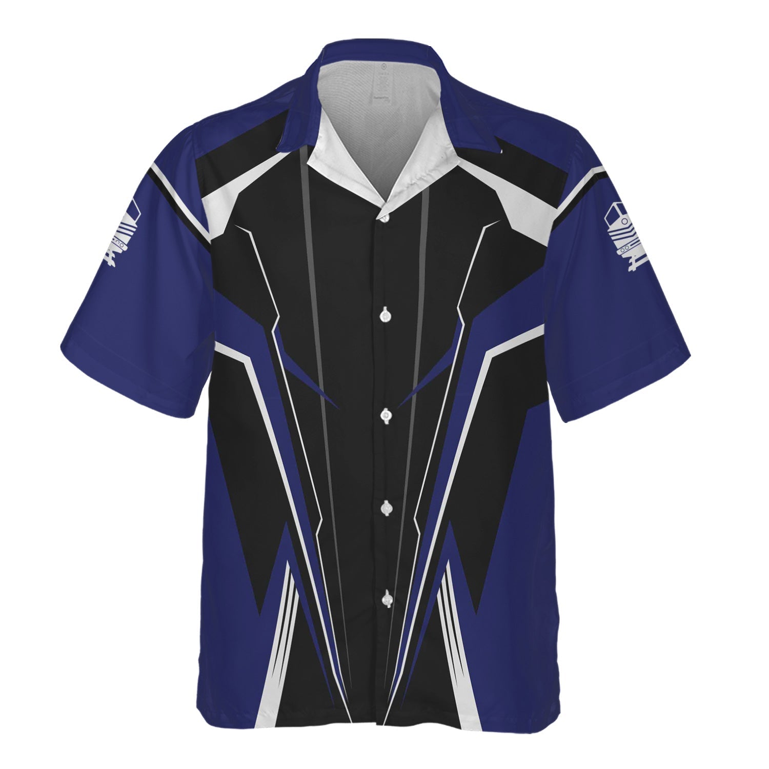 Railspirit Personalized B&O Great States Railroad Hawaiian Shirt Lightning-Edge Design Train Shirt For Railroad Lovers