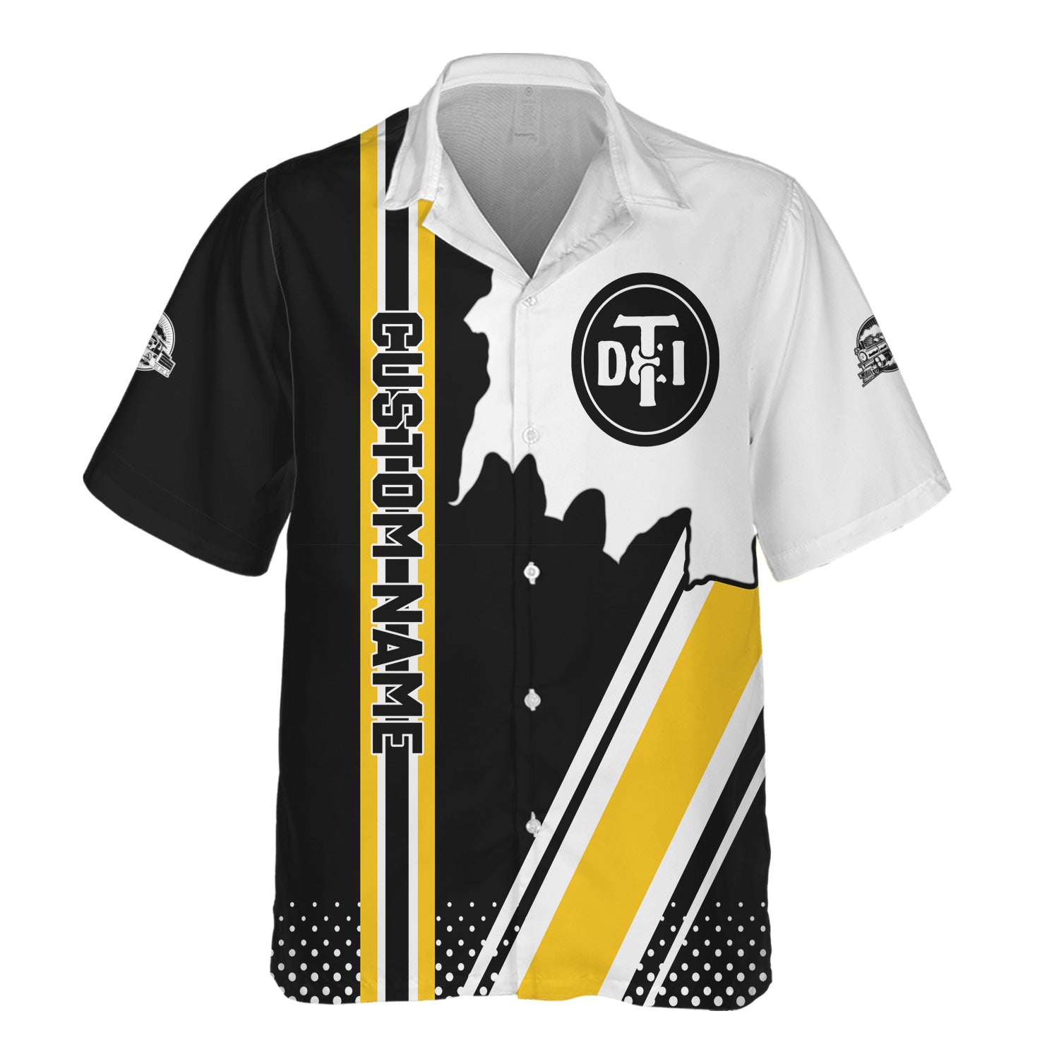 Railspirit Personalized Detroit Toledo And Ironton Railroad Hawaiian Shirt All Over Printed Unisex Shirt