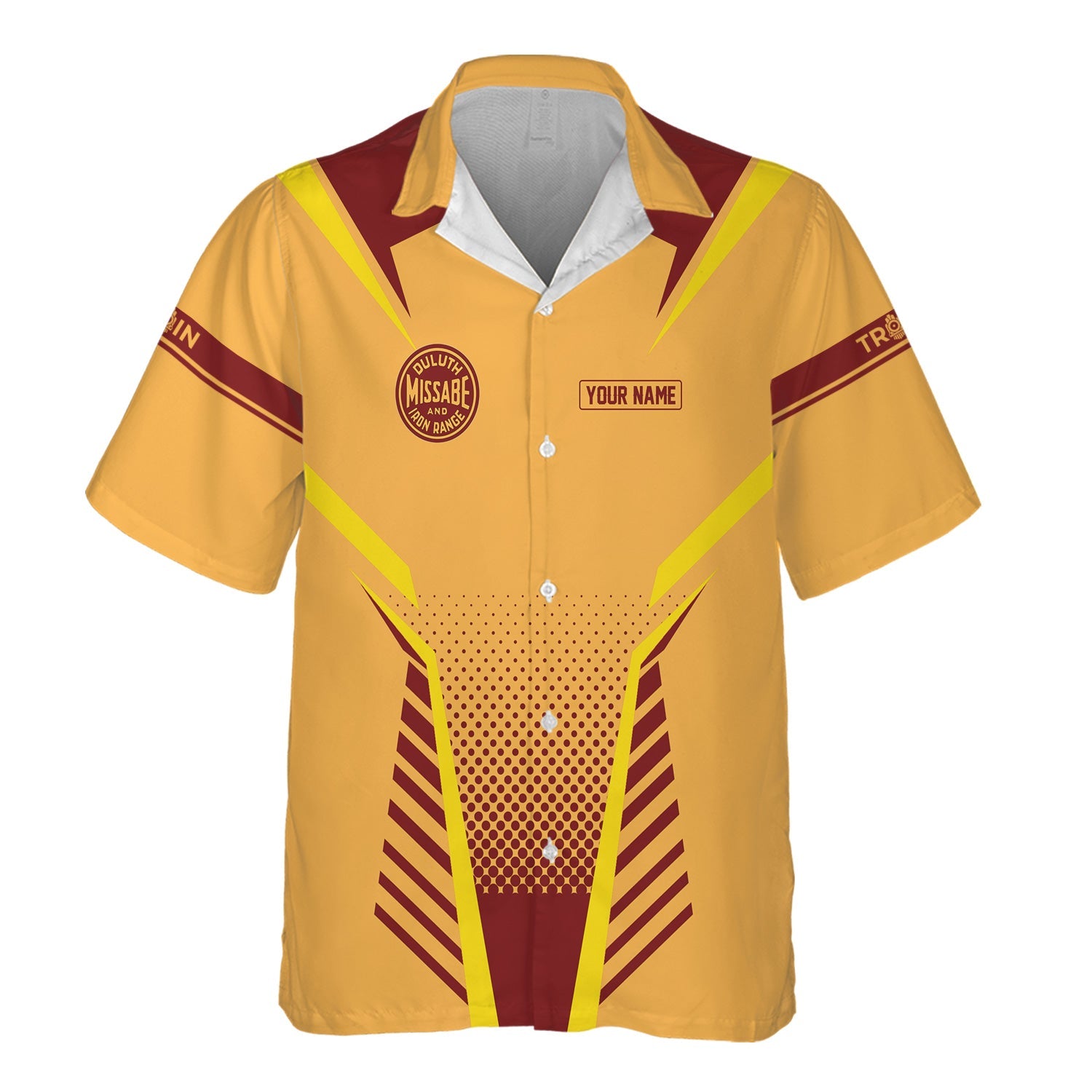 Railspirit Personalized Duluth, Missabe, & Iron Range Railroad Hawaiian Shirt Unisex Train Shirt All Over Print