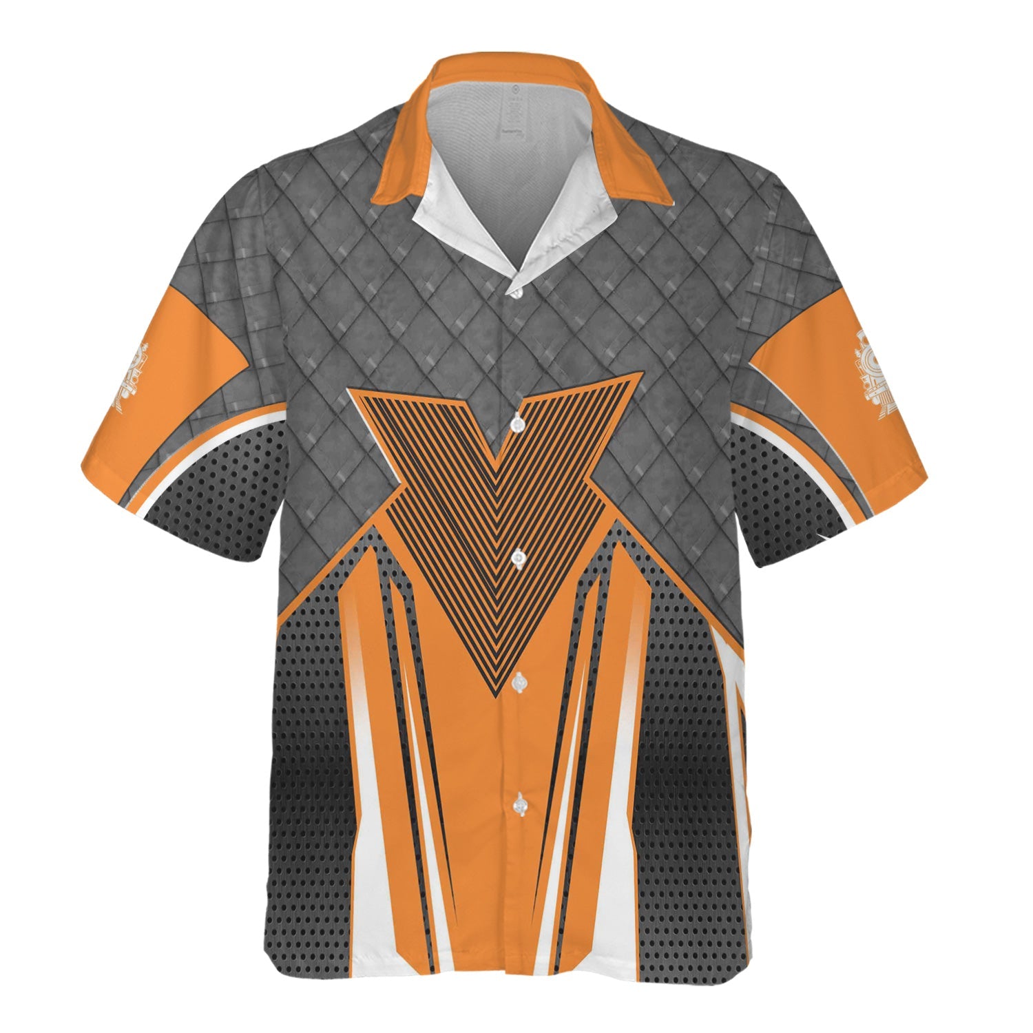 Railspirit Personalized BNSF Railway Hawaiian Shirt Rugged Steel Vibes Train Shirt All Over Print