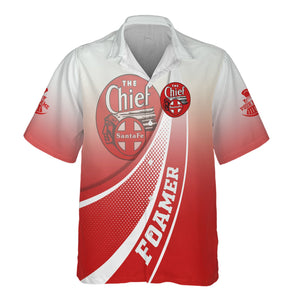 Railspirit Personalized The Chief Santa Fe Railroad Hawaiian Shirt Railway-Themed Style Shirt Gift Idea For Trainspotter