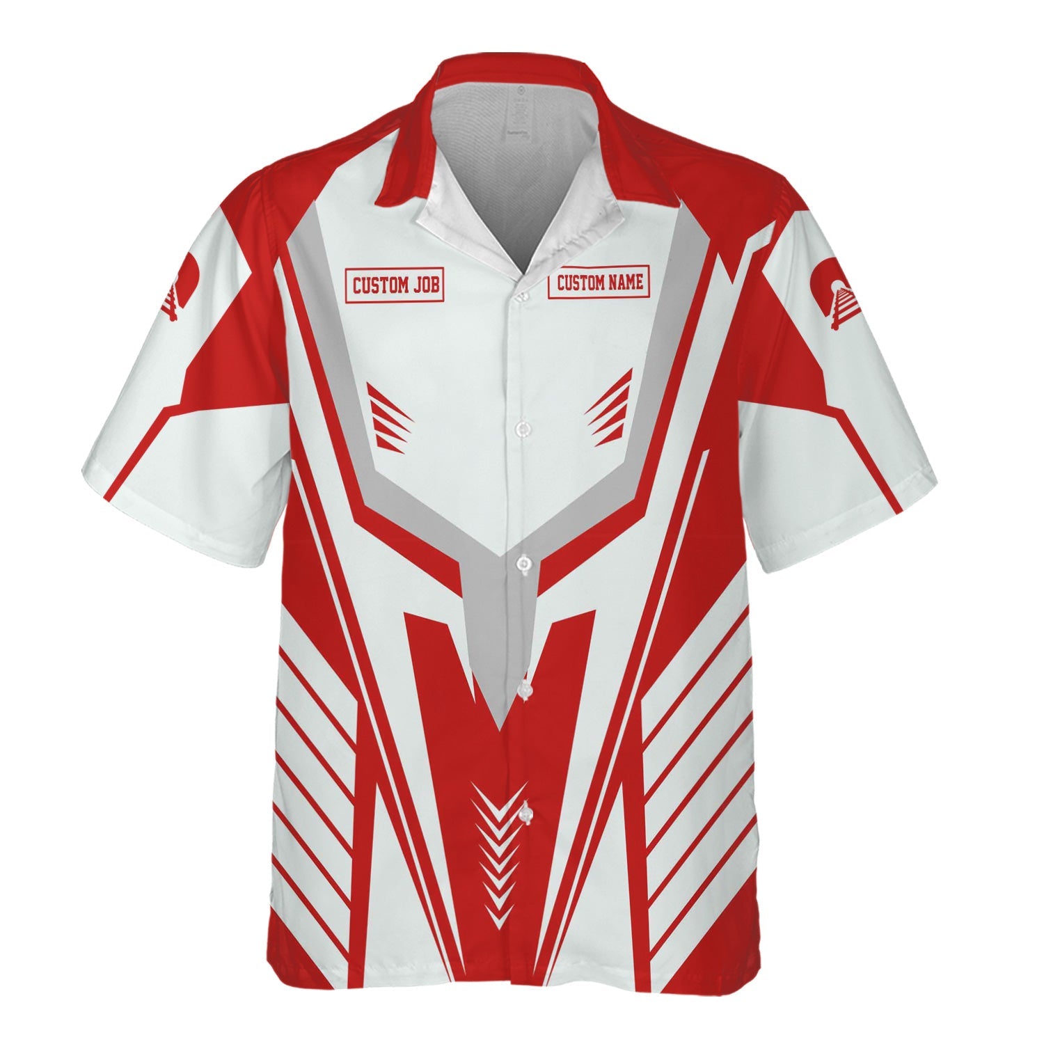 Railspirit Personalized The Chief Santa Fe Railroad Hawaiian Shirt Workwear-Inspired with Custom Position Train Shirt