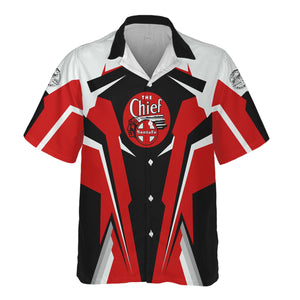 Railspirit Personalized The Chief Santa Fe Railroad Hawaiian Shirt Strong Line Style Train Unisex Shirt All Over Print