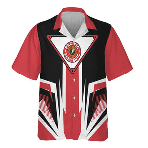 Railspirit Pacific Electric Railroad Hawaiian Shirt Bold Graphic Style All Over Printed Shirt