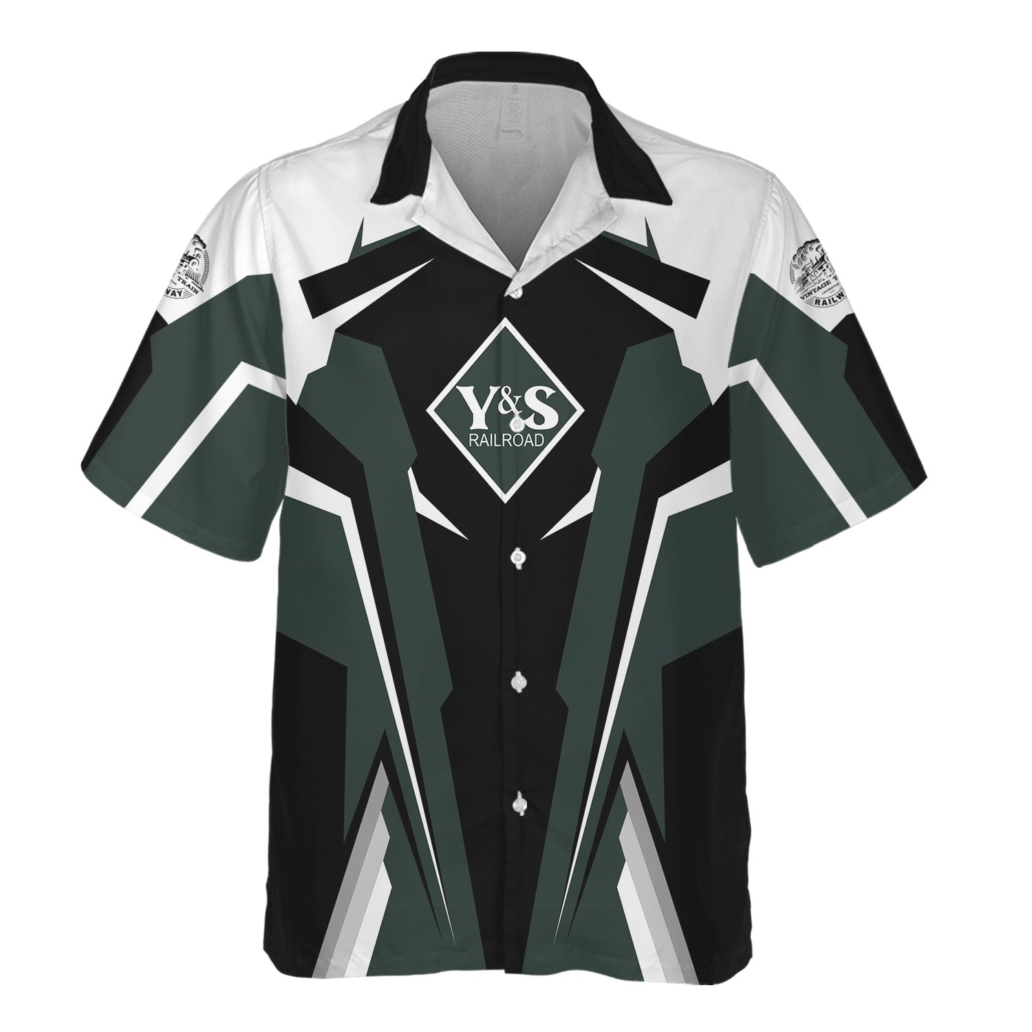 Railspirit Personalized Youngstown & Southern Railroad Hawaiian Shirt Strong Line Style Train Unisex Shirt All Over Print