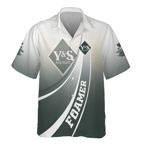 Railspirit Personalized Youngstown & Southern Railroad Hawaiian Shirt Railway-Themed Style Shirt Gift Idea For Trainspotter