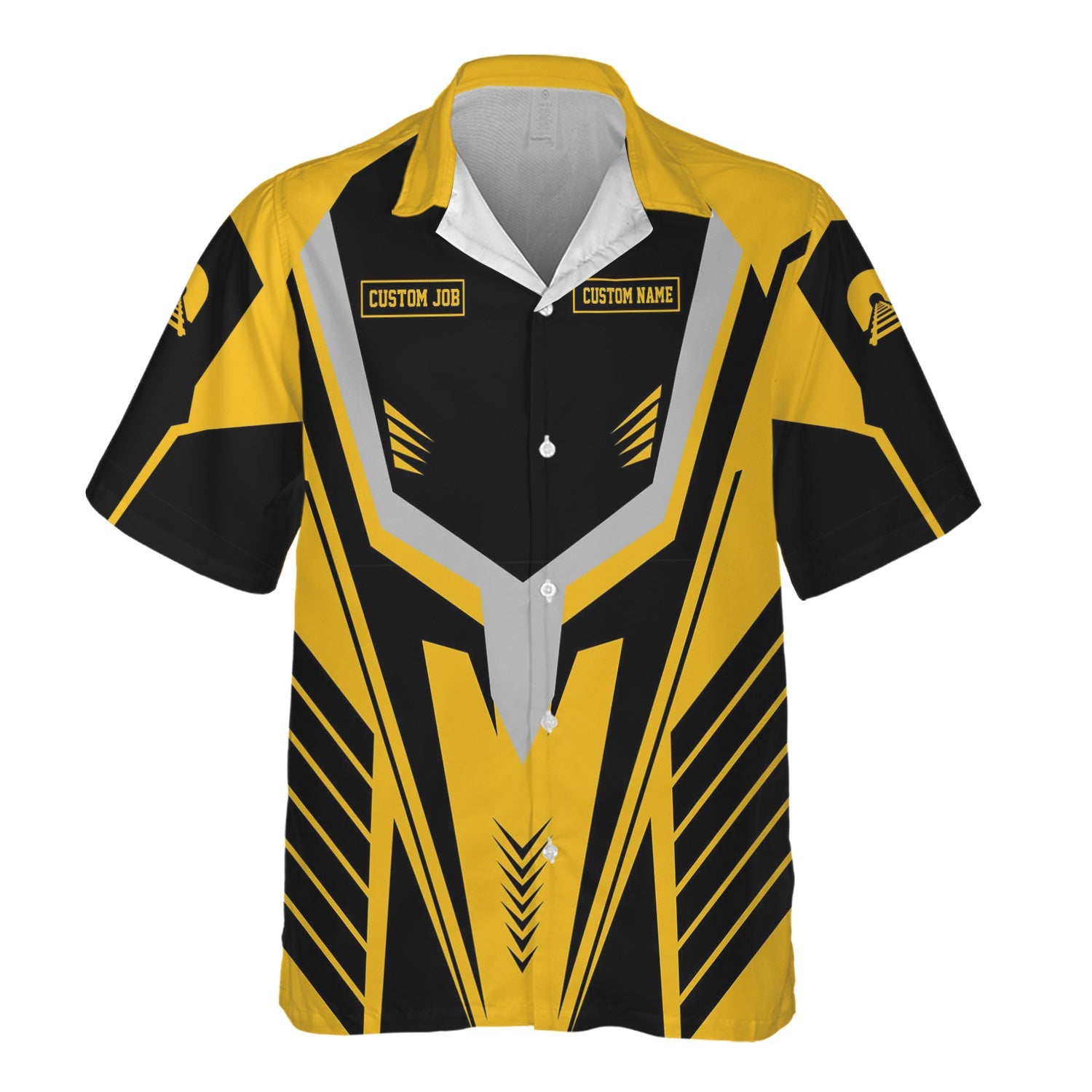 Railspirit Personalized Richmond, Fredericksburg And Potomac Railroad Hawaiian Shirt Workwear-Inspired with Custom Position Train Shirt