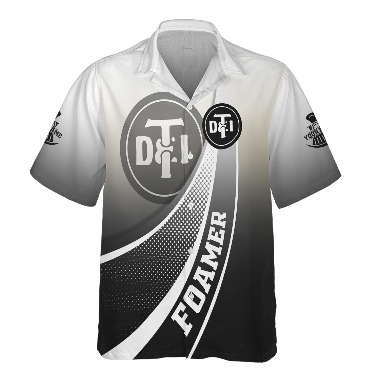 Railspirit Personalized Detroit Toledo And Ironton Railroad Hawaiian Shirt Railway-Themed Style Shirt Gift Idea For Trainspotter